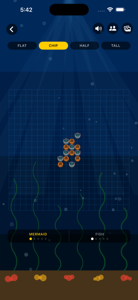 TEWGO gameplay, ocean board