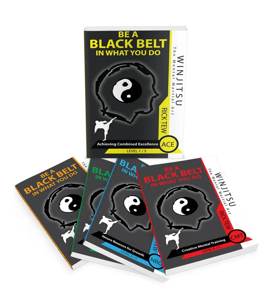 The WinJitsu five book system: Be A Black Belt In What You Do, levels 1 to 5