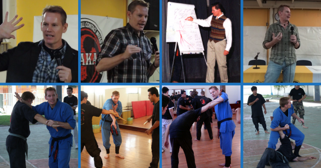 Rick Tew teaching and speaking collage