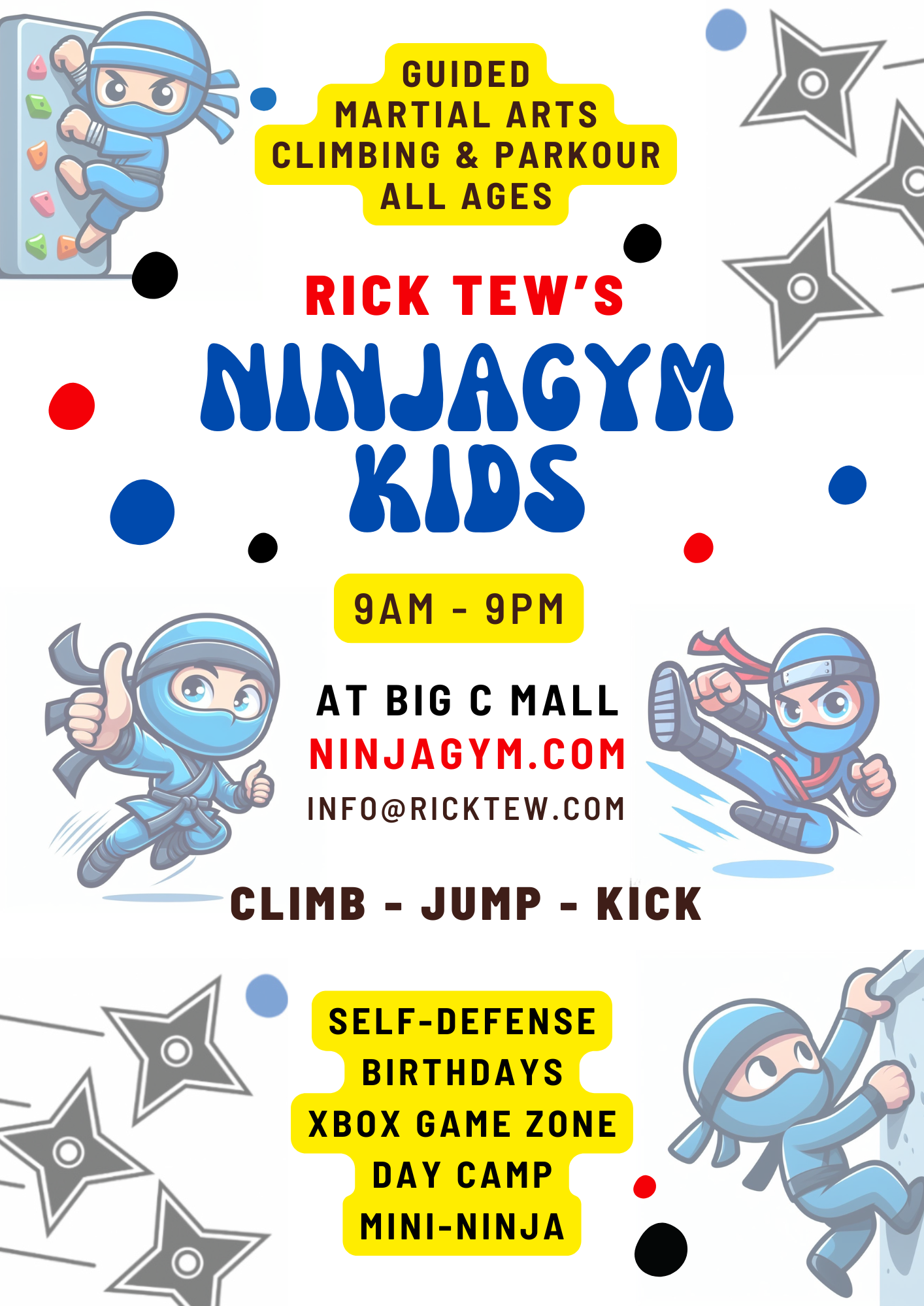 NinjaGym kids martial arts