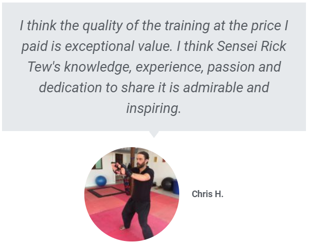 Rick Tew training photos